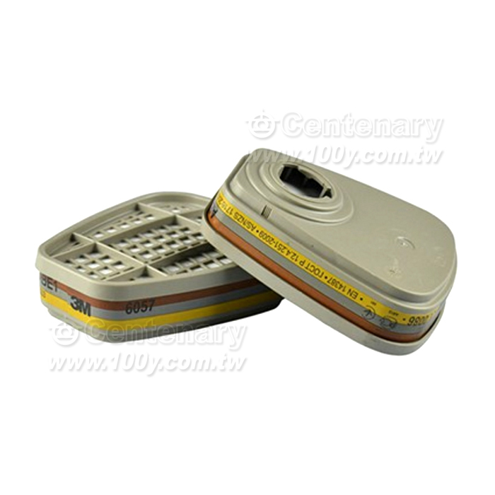 6057CN有機氣體濾毒盒 2pcs/袋 - 136508 產品圖片