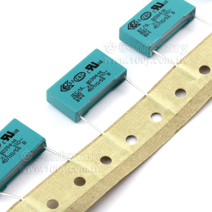 薄膜電容器 0.47uF/ 310VAC  ±20% 22.5mm - 136518 產品圖片