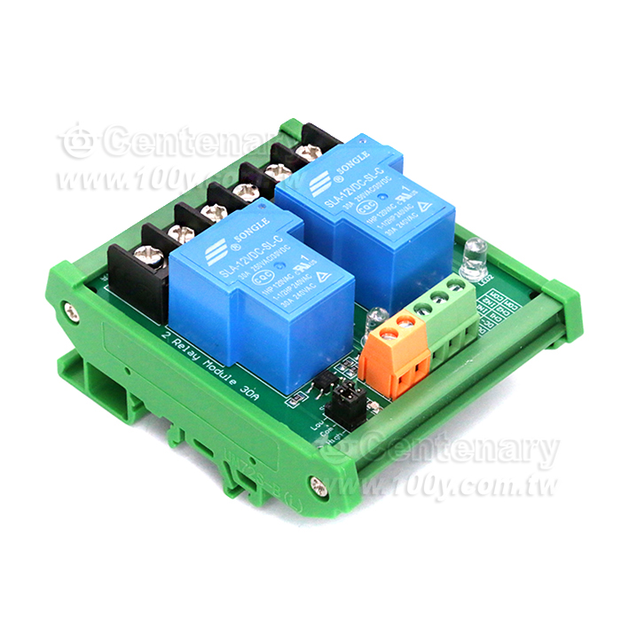 2路30A繼電器模塊12V - 136463 產品圖片