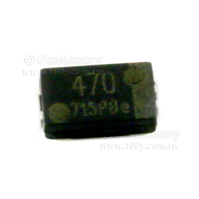 鉭電 470uF/2.5V ±20% - 115300 產品圖片