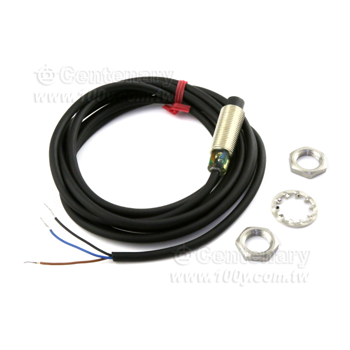 M12圓柱型近接開關 (NPN/NC/非屏蔽) - 136669 產品圖片
