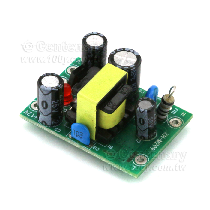 AC-DC電源模組 In:AC 110~220V Out:DC5V/12V/100mA/500mA - 137338 產品圖片