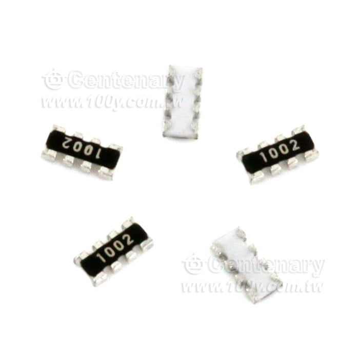 0603SMD排阻  0ohm ±1% 8P4R - 137516 產品圖片