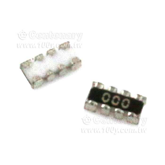 0402SMD排阻 22ohm ±1% 8P4R - 137497 產品圖片