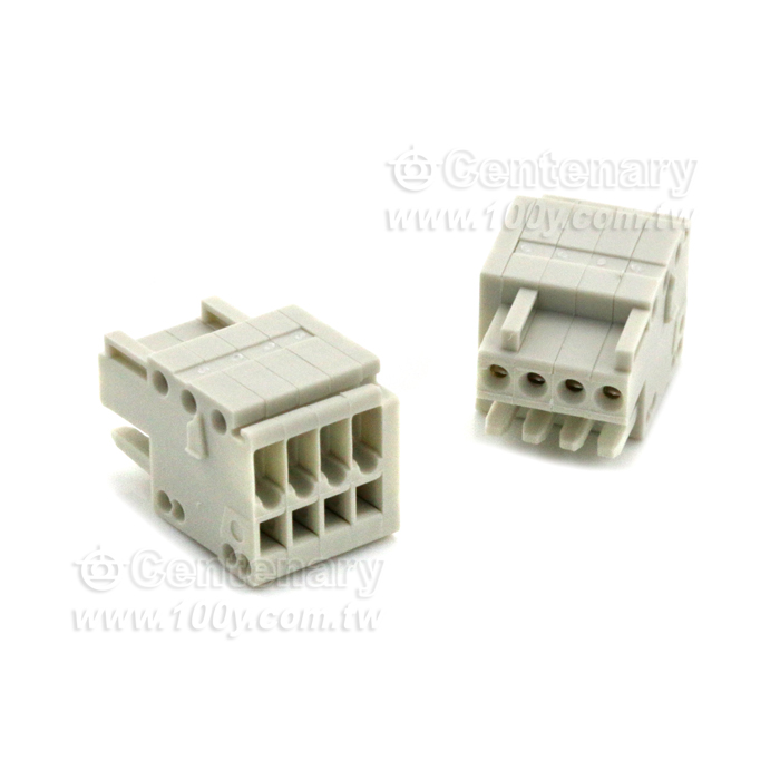 4P 母接頭 P:2.5mm  0.5mm2/150V/4A - 103195 產品圖片