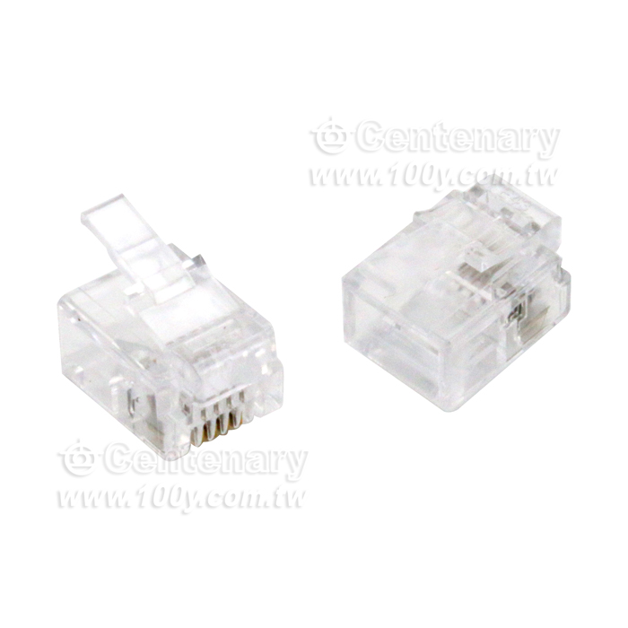 電話線RJ12插頭 6P4C(1包/100個) - 65598 Product Image