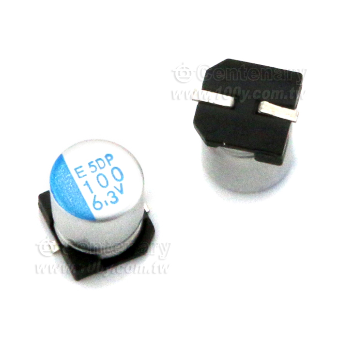 NIPPON 6.3V100UF 5X6.1  固態電容 - 137615 產品圖片