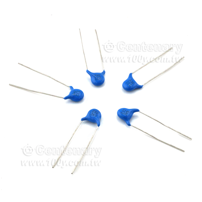 High Volt. Ceramic Capacitor - 21991 Product Image