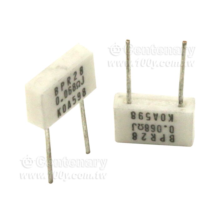 KOA_無感立式水泥電阻2W/0.068Ω - 138239 產品圖片