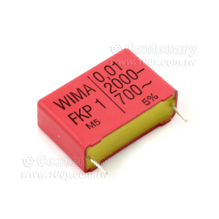 聚丙烯膜電容 0.01uF/2000V ±5% - 50836 產品圖片