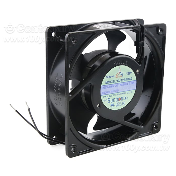 AC風扇 220V 滾珠引線 119.5*119.5*40mm - 63409 產品圖片