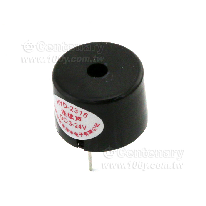 壓電式有源蜂鳴器連續聲 12V/15mA - 103279 產品圖片