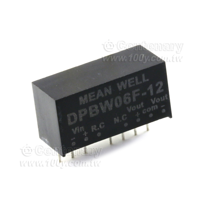 9~36VDC→±12V ±0~250mA 6W - 104130 產品圖片