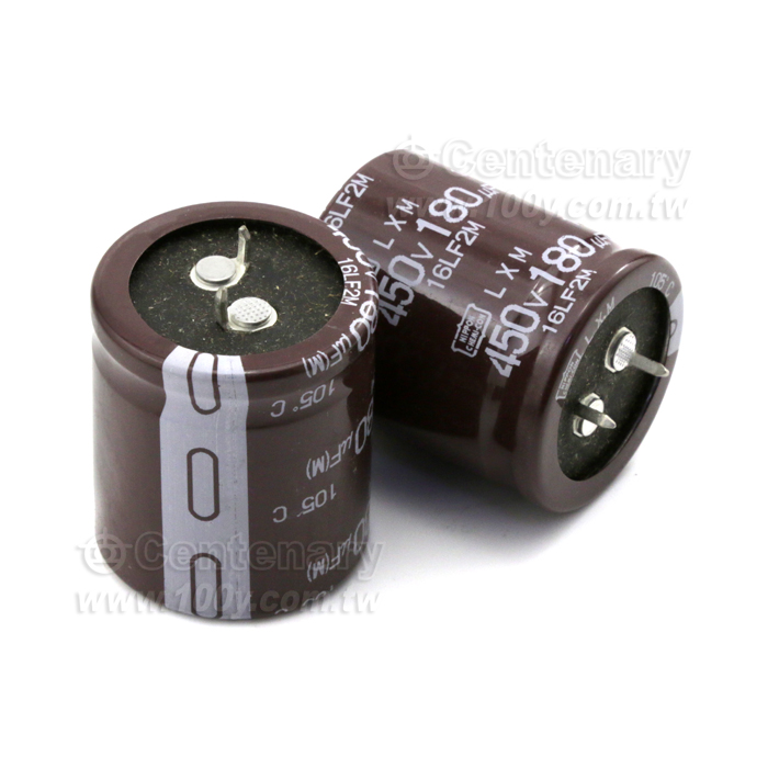 Nippon_180uF/450V High Ripple Current Aluminum Electrolytic Capacitor - 138472 Product Image
