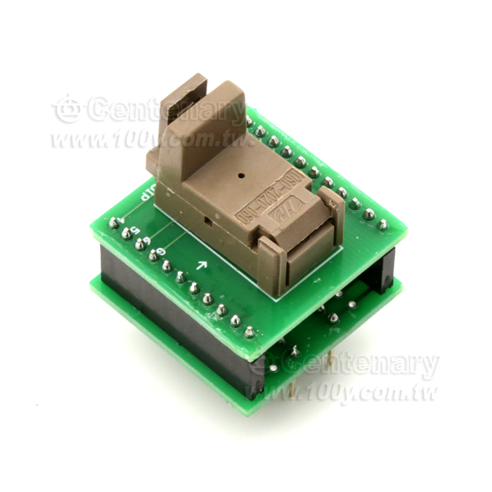 DFN-16 Gold-Plated Test Socket - 138551 Product Image