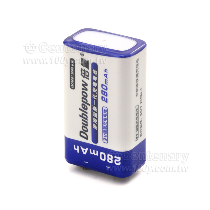 倍量牌子 9V鎳氫充電池280mAh - 138774 產品圖片
