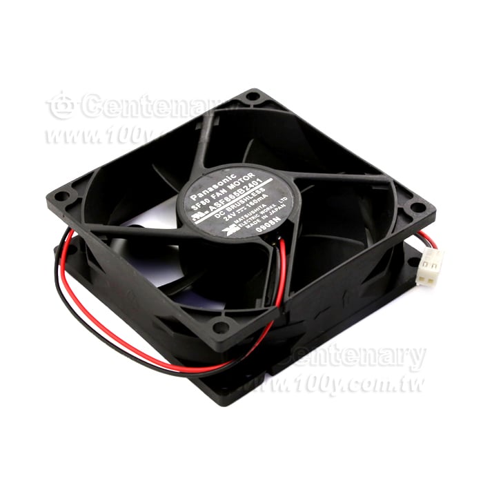DC24V 160mA 80*80*25mm 2線 - 126831 產品圖片