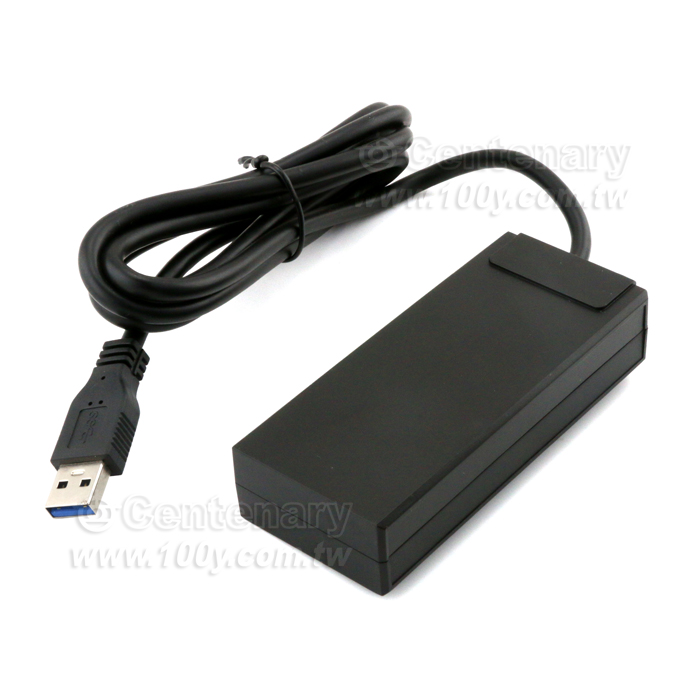 4 Port USB3.0 HUB集線器 黑色帶按鈕線長1.2M - 138993 產品圖片