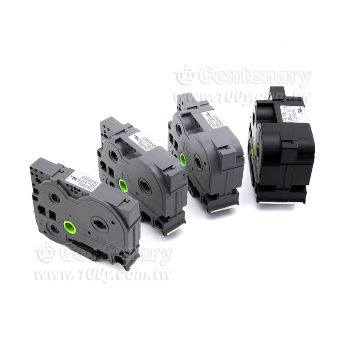 纜線標籤帶 白底黑字 12mm - 74887 產品圖片