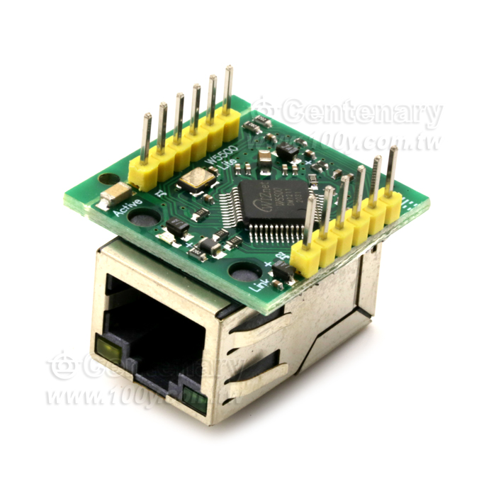 TCP/IP協議棧SPI接口 以太網模塊兼容WIZ820io - 139455 產品圖片