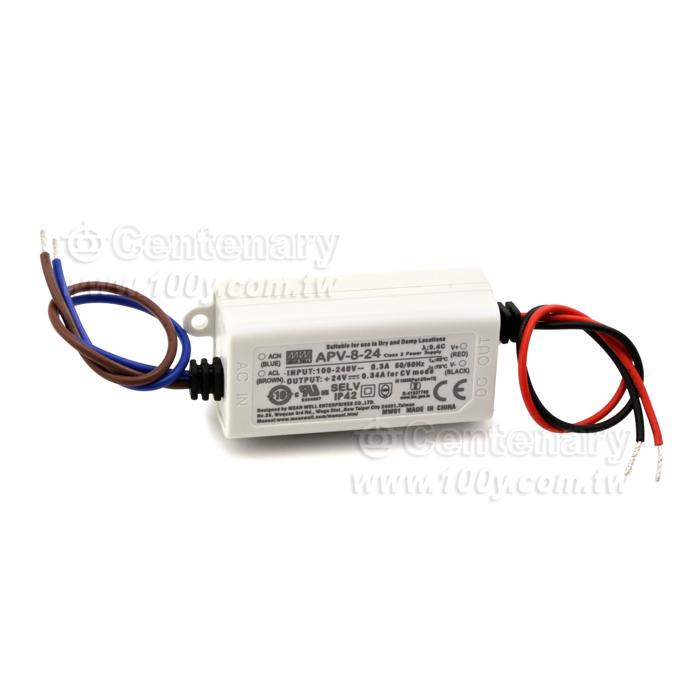 8W Single Output Switching Power Supply - 107166 Product Image