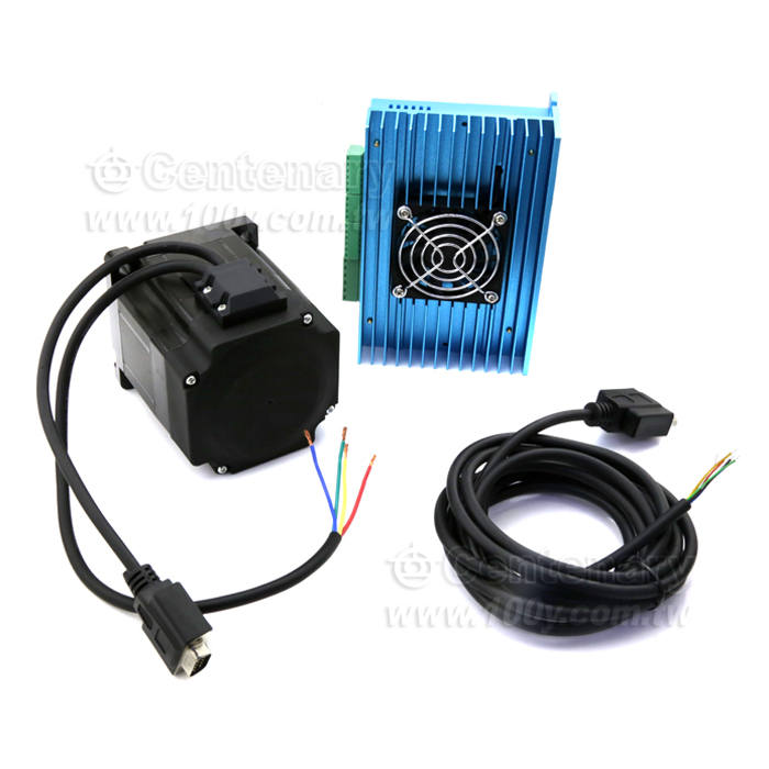 電機86HSE4.5N+驅動器HBS86H套裝-力矩4.5N.m - 139110 產品圖片