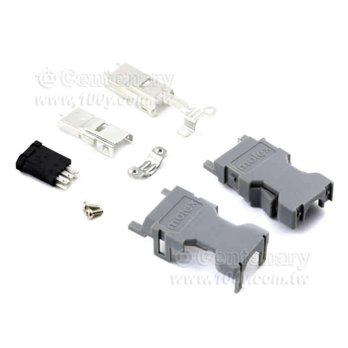 SM-6P 伺服編碼連接器 Male 6P 正品有Molex logo - 139643 產品圖片