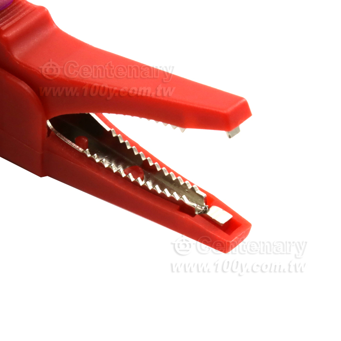Insulated Large Safety Alligator Clip Made of Brass With 4mm Socket - 139490 Product Image