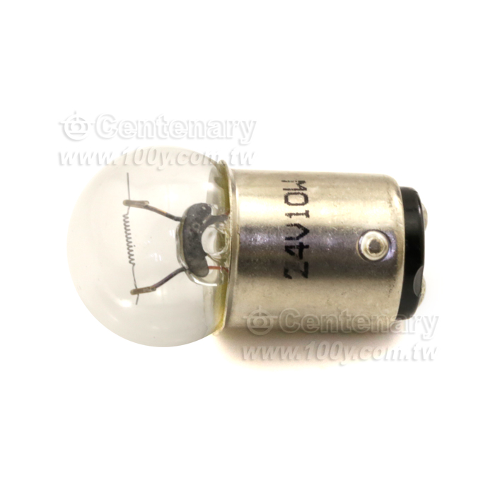 24V 10W 充氣圓燈泡雙點 - 7880 產品圖片