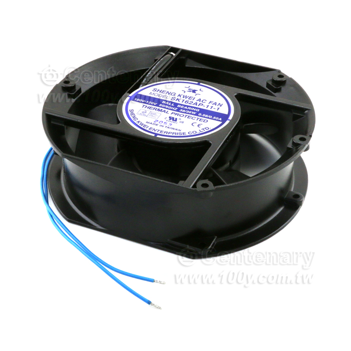 溫控式風扇 100-120V (滾珠培林出線) 172*150*51mm - 139621 產品圖片