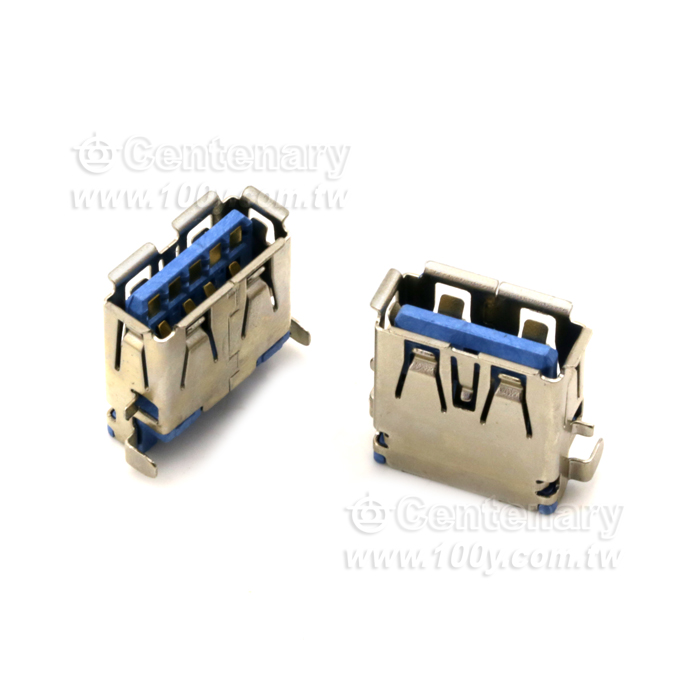 USB3.0 A型貼片式母座 - 139930 產品圖片