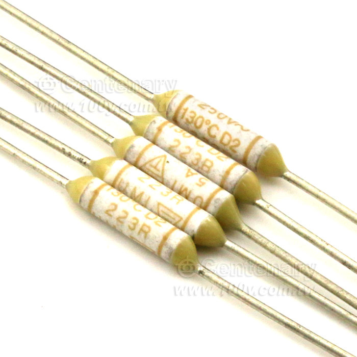 日本內橋  UMI_溫度保險絲 130℃ 5A/250V  - 140432 產品圖片