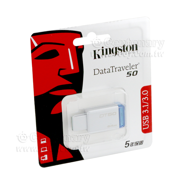Kingston_USB3.1 Flash Drive 64G - 140453 Product Image