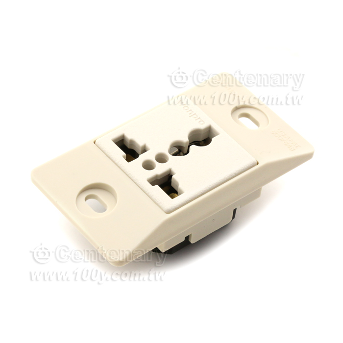 Buried type-one screw type of universal receptacle set_Longitudinal - 140618 Product Image