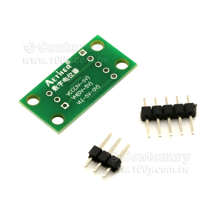 數字電位器模塊 DC3V-5V  10K 可滑動100階級 - 140667 產品圖片