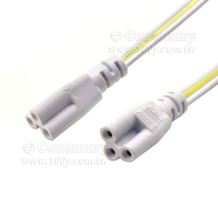 T5 three hole double end connection wire - 140695 Product Image