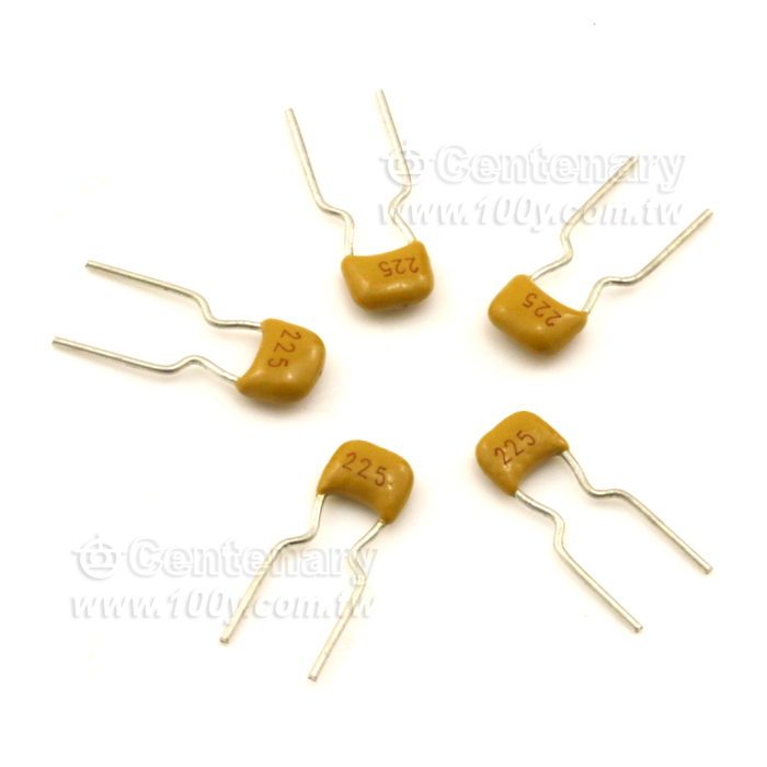 2.2uF±20% 50V Y5V(ROHS) - 36629 產品圖片
