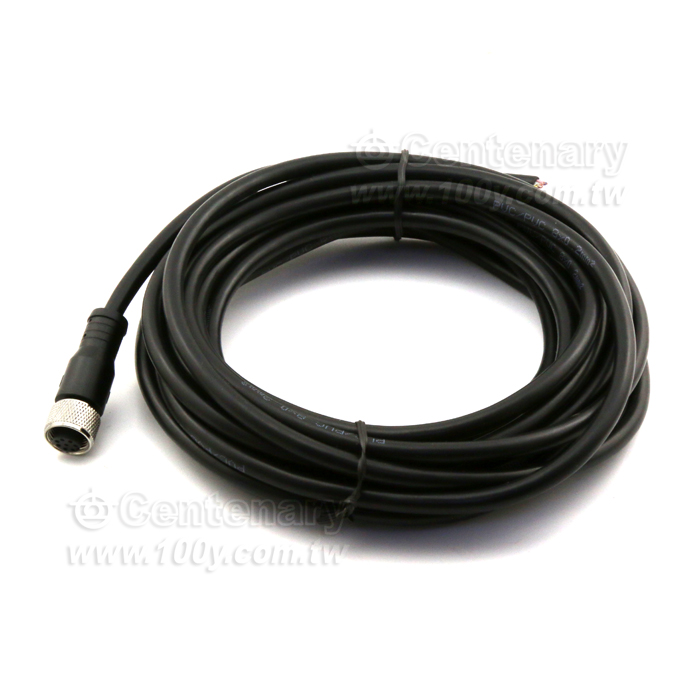 5P Female M12 Sensor Waterproof Cable - 166111 Product Image