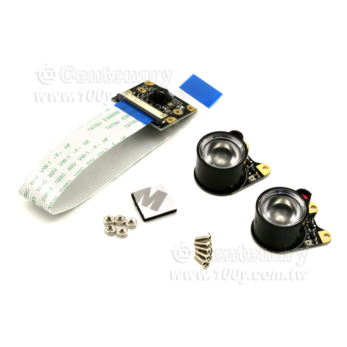 Jetson Nano IMX219-77IR攝像頭模塊 77視場角 - 140951 產品圖片