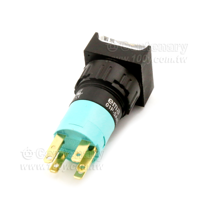 Rectangular Alternative Button Switches With Lamp - 79938 Product Image