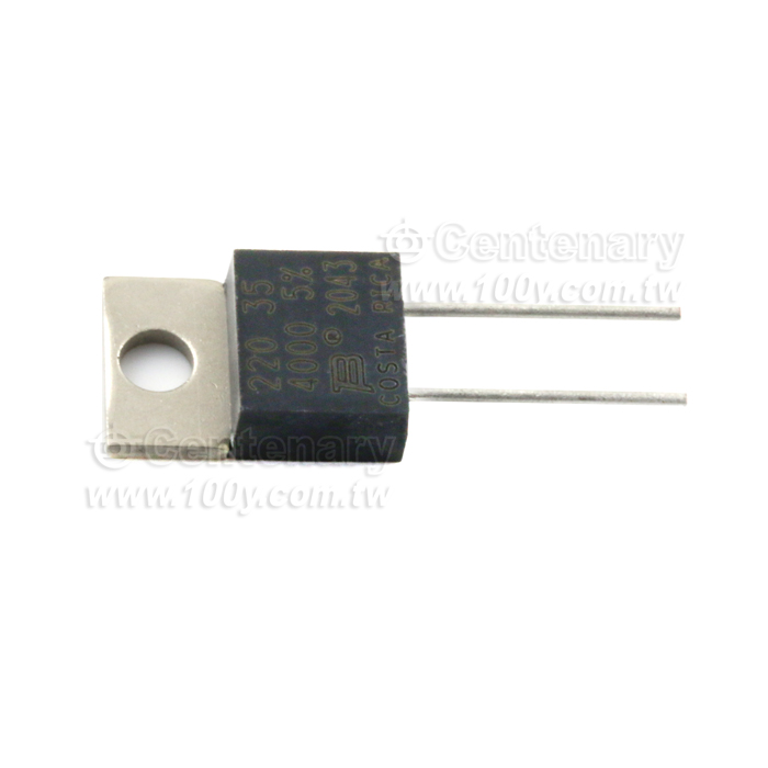 厚膜電阻器-透孔 400ohm ±5% 35W - 74556 產品圖片