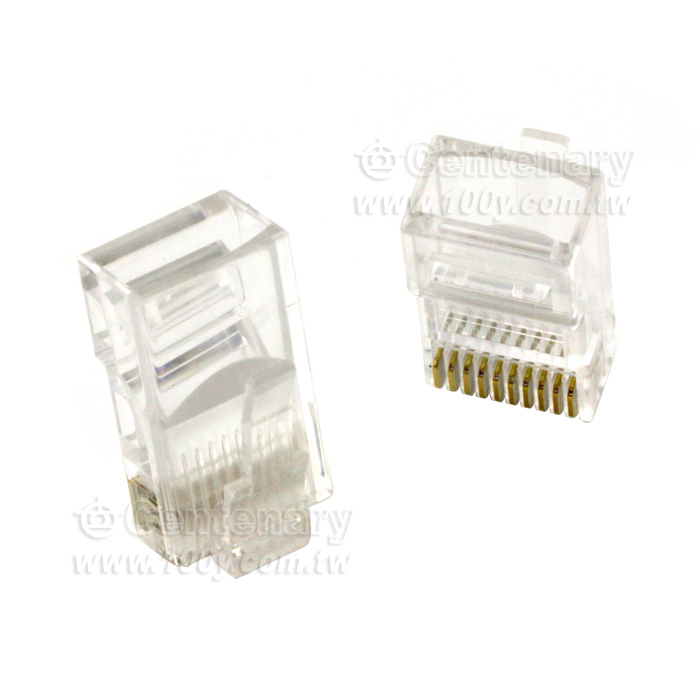 Cat5e-RJ45水晶頭-10P10C - 141505 產品圖片