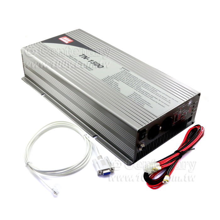 1500W  True Sine Wave DC-AC Inverter with Solar Charger - 55296 Product Image