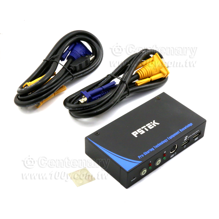 2埠PS/2 USB電腦切換器 - 89662 產品圖片