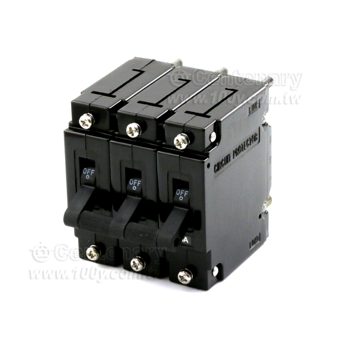 無熔絲開關 3P/3A AC 中速跳脫 - 74717 產品圖片