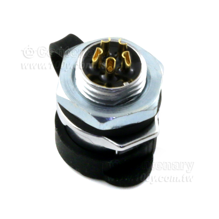 Cnlinko  LP12 Type Round Female Socket/Multi core power supply Industrial waterproof connectors - 119838 Product Image