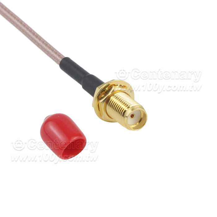 TEST LEAD-SMA(F) To SMC(F)  FOR RG316 CABLE - 141175 Product Image