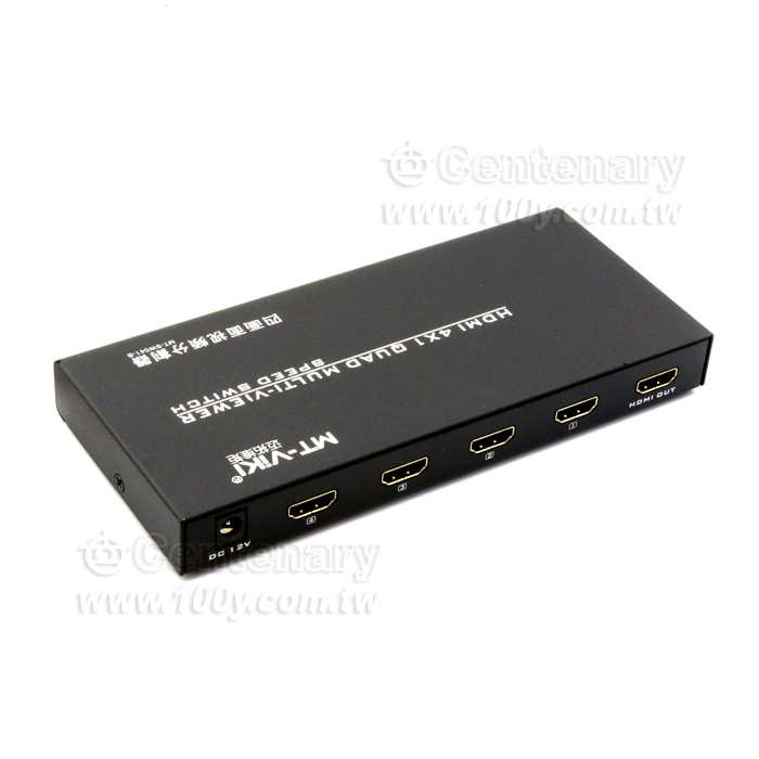 DNF分屏器HDMI介面4進1出分割器 - 141350 產品圖片