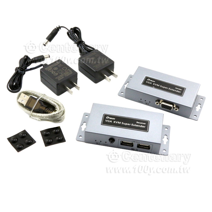 1080P  VGA KVM網線延長器100M - 141265 產品圖片