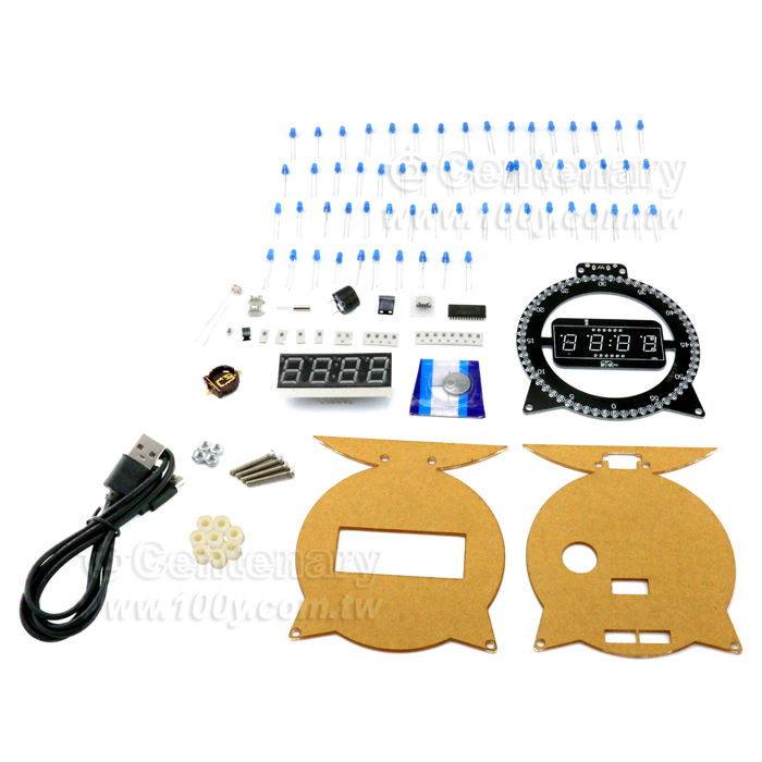 Electronic Clock Kit + Shell - 141682 Product Image
